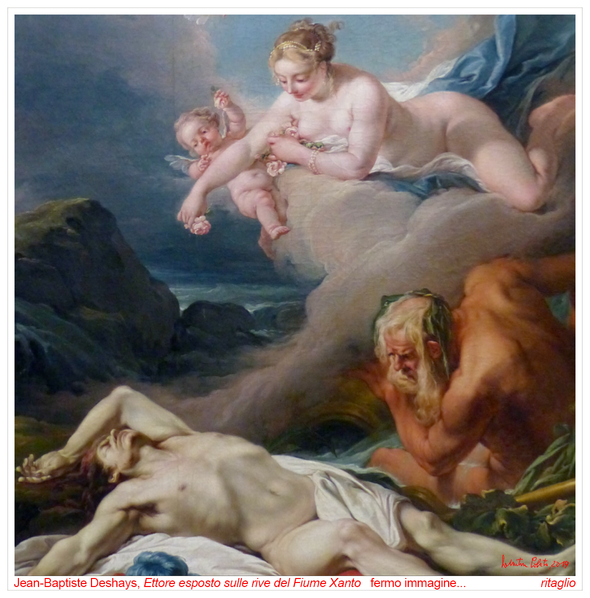 Rubens Polito Dipinti Ixion ingannato da Giunone