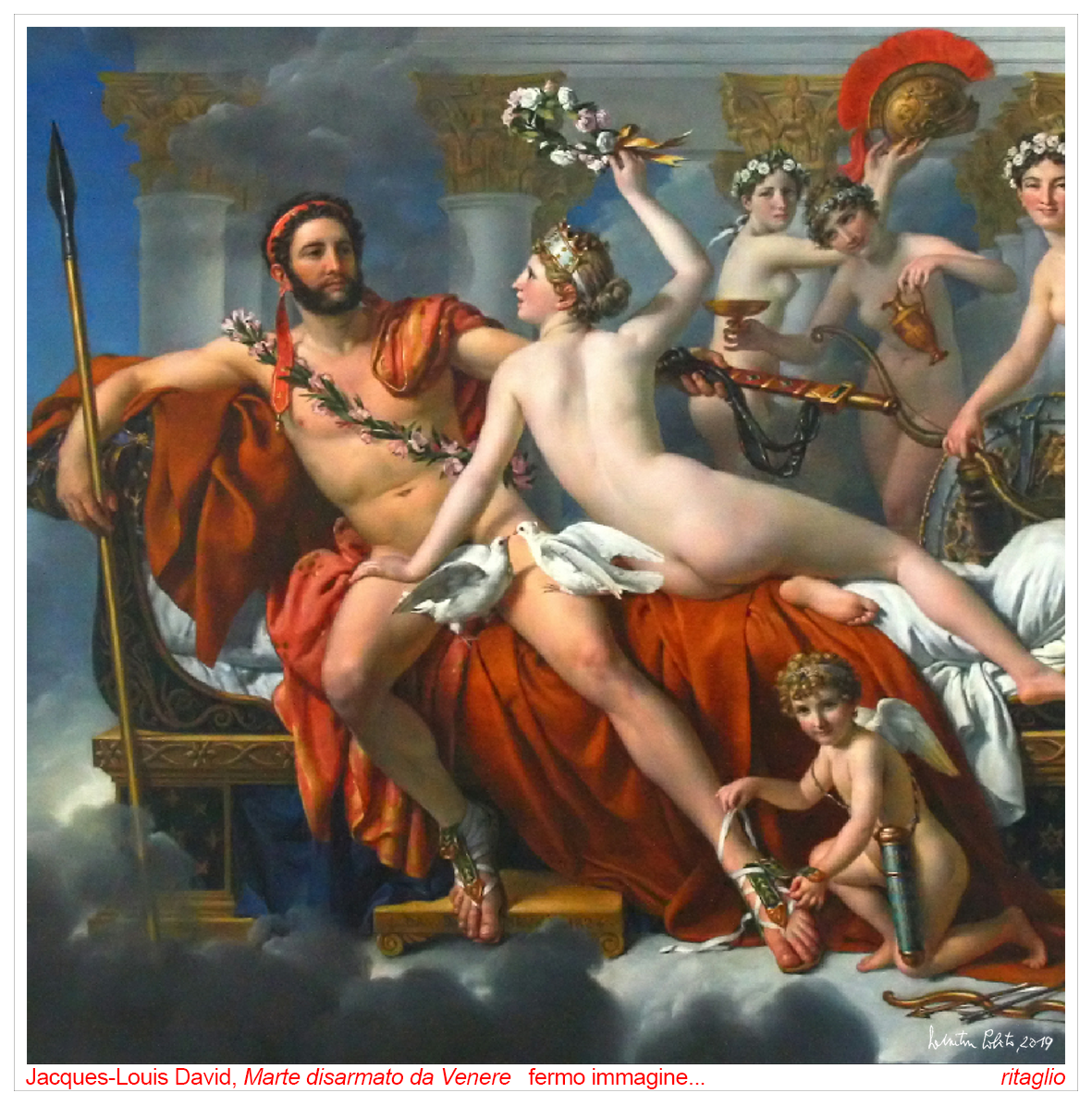 Rubens Polito Dipinti Ixion ingannato da Giunone