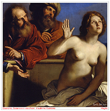 Dipinti Polito Susanna e i vecchioni Guercino